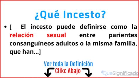 que es el insesto|El incesto en la sociedad: definición, prevalencia y。